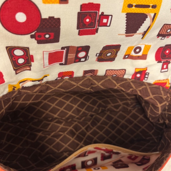 Handmade vintage camera purse - Picture 5 of 7